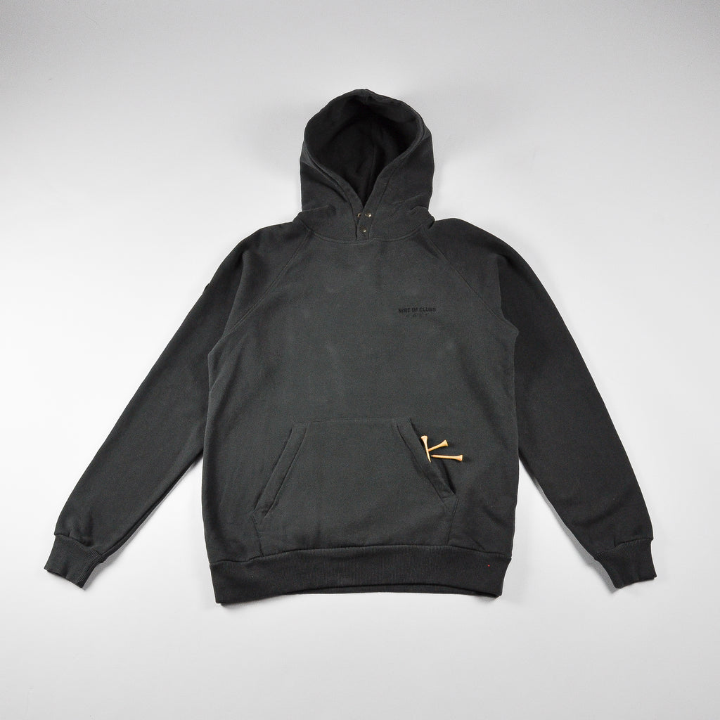 Faded black hoodie with UNDER COVER GOLF print