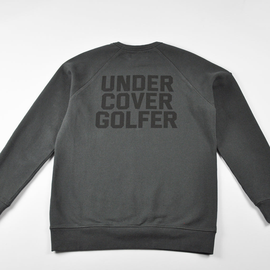 Undercover Golfer Sweater - Faded Black