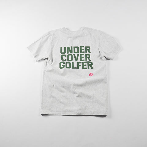 Undercover Golfer T-shirt - Grey | Nine Of Clubs