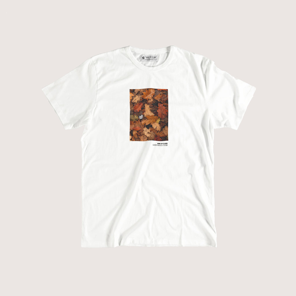 Lost Ball Collection - T-shirt white "LEAVES"