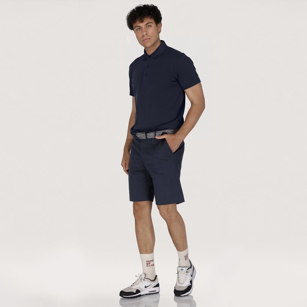 Classic Golf polo shirt - Slim fit - Blue