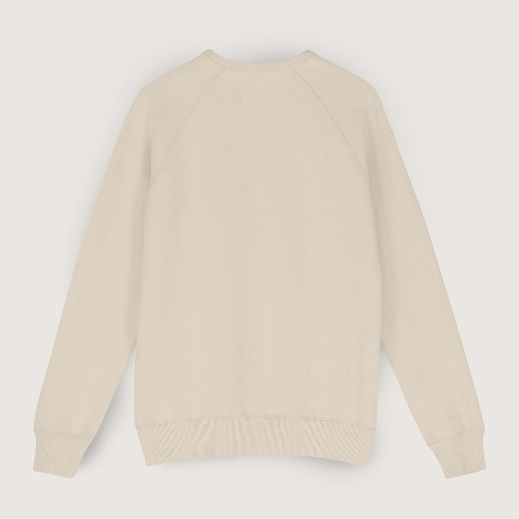 Sweater - Ecru Green Print
